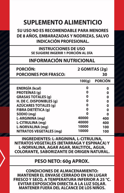 NitroBoost™ - Gomitas Óxido Nítrico