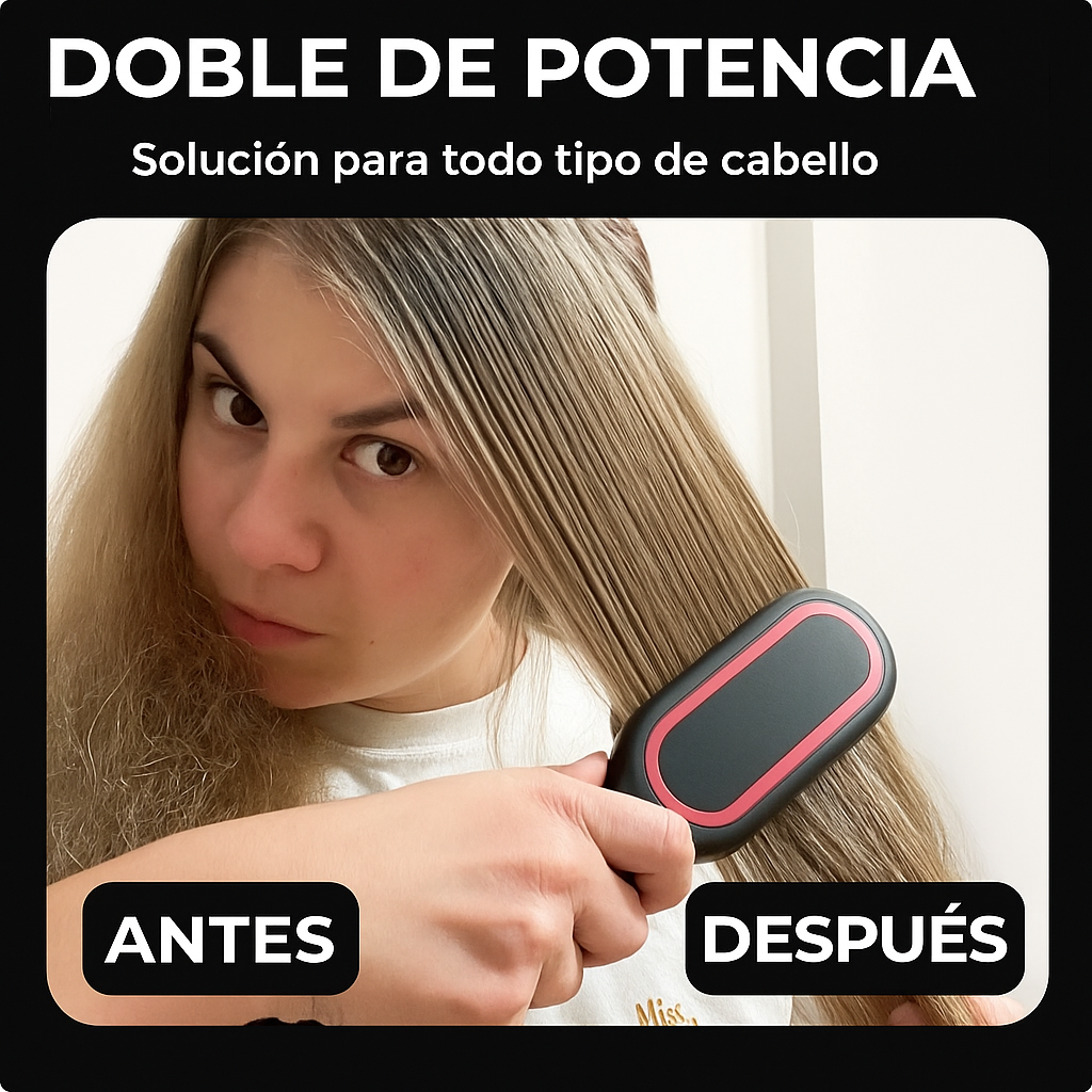 Lissura™ – Cepillo Alisador Inteligente