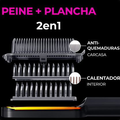 Lissura™ – Cepillo Alisador Inteligente