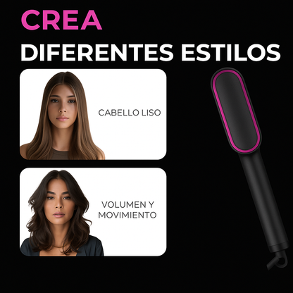 Lissura™ – Cepillo Alisador Inteligente
